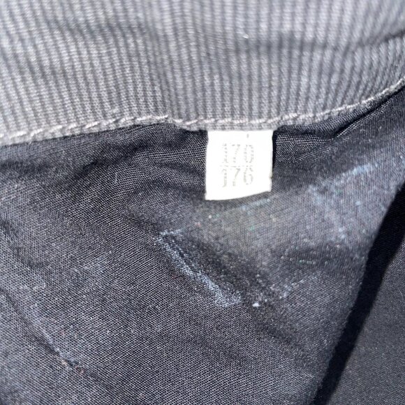 Vintage Cotton Vest Mens S Gray Sleeveless 4 Button - Picture 10 of 12